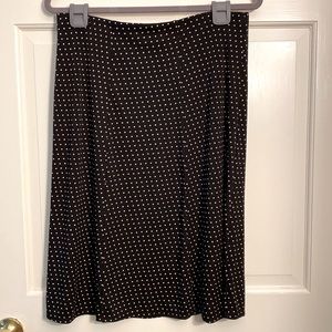Notations Polka Dot Skirt, Size L